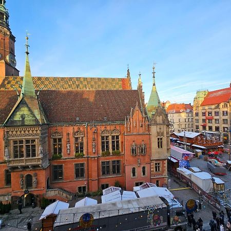 Rynek Market Square Wroclove Tectum Apartments Z Widokiem Na Rynek วรอตซวาฟ ภายนอก รูปภาพ